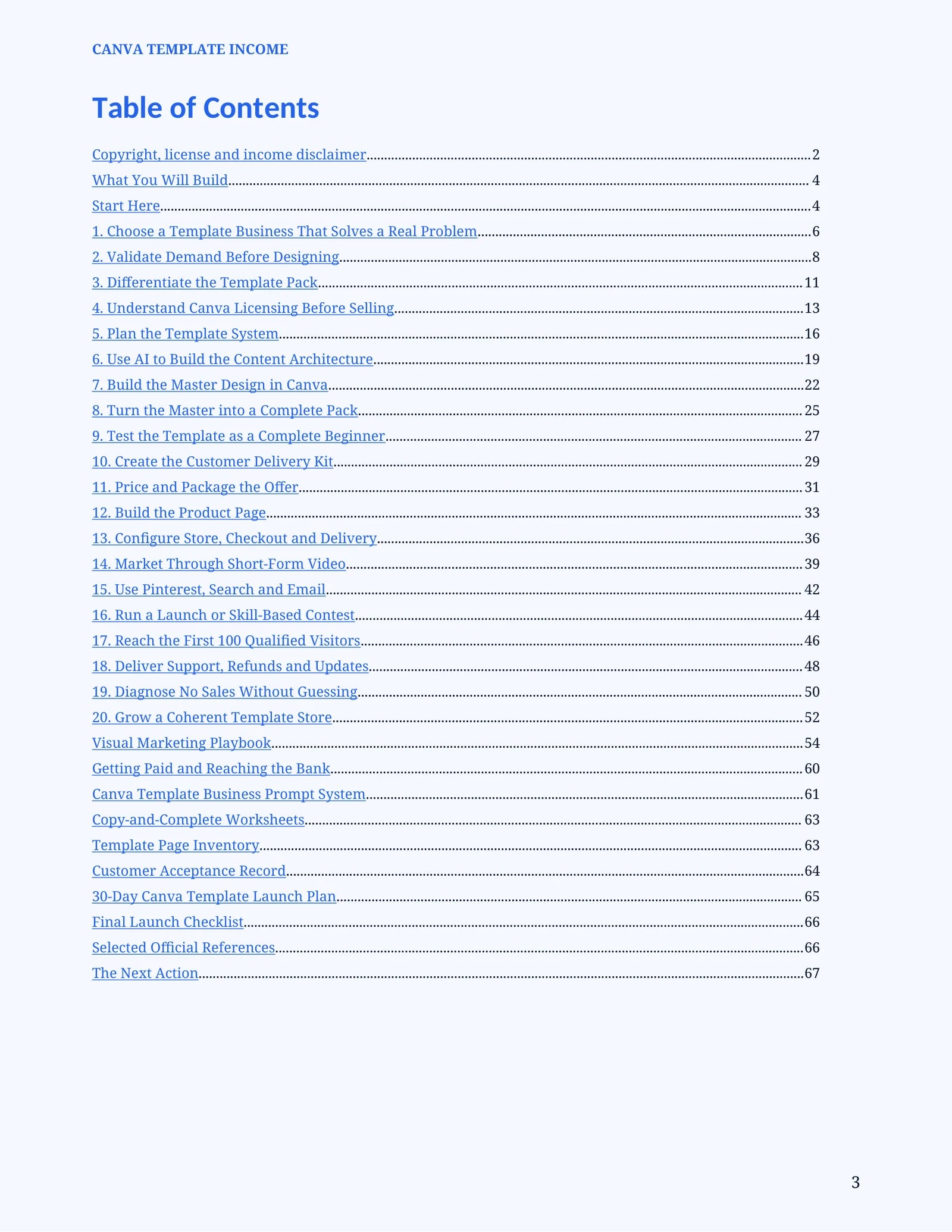 Canva Template Income — page 3