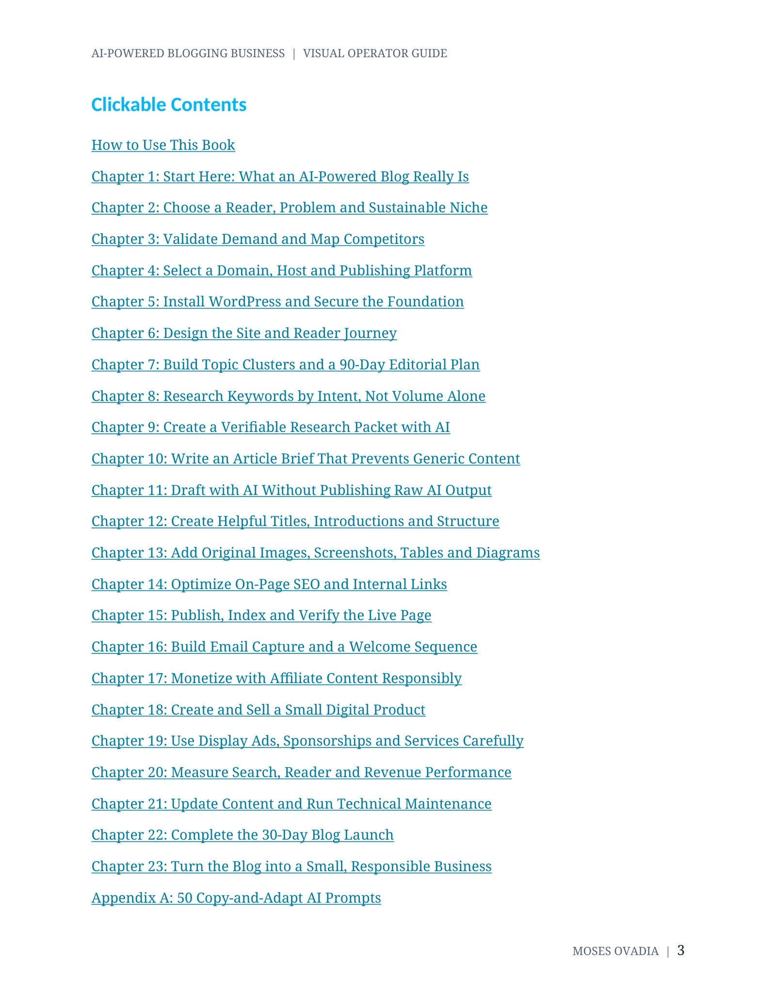 AI-Powered Blogging Business — page 3