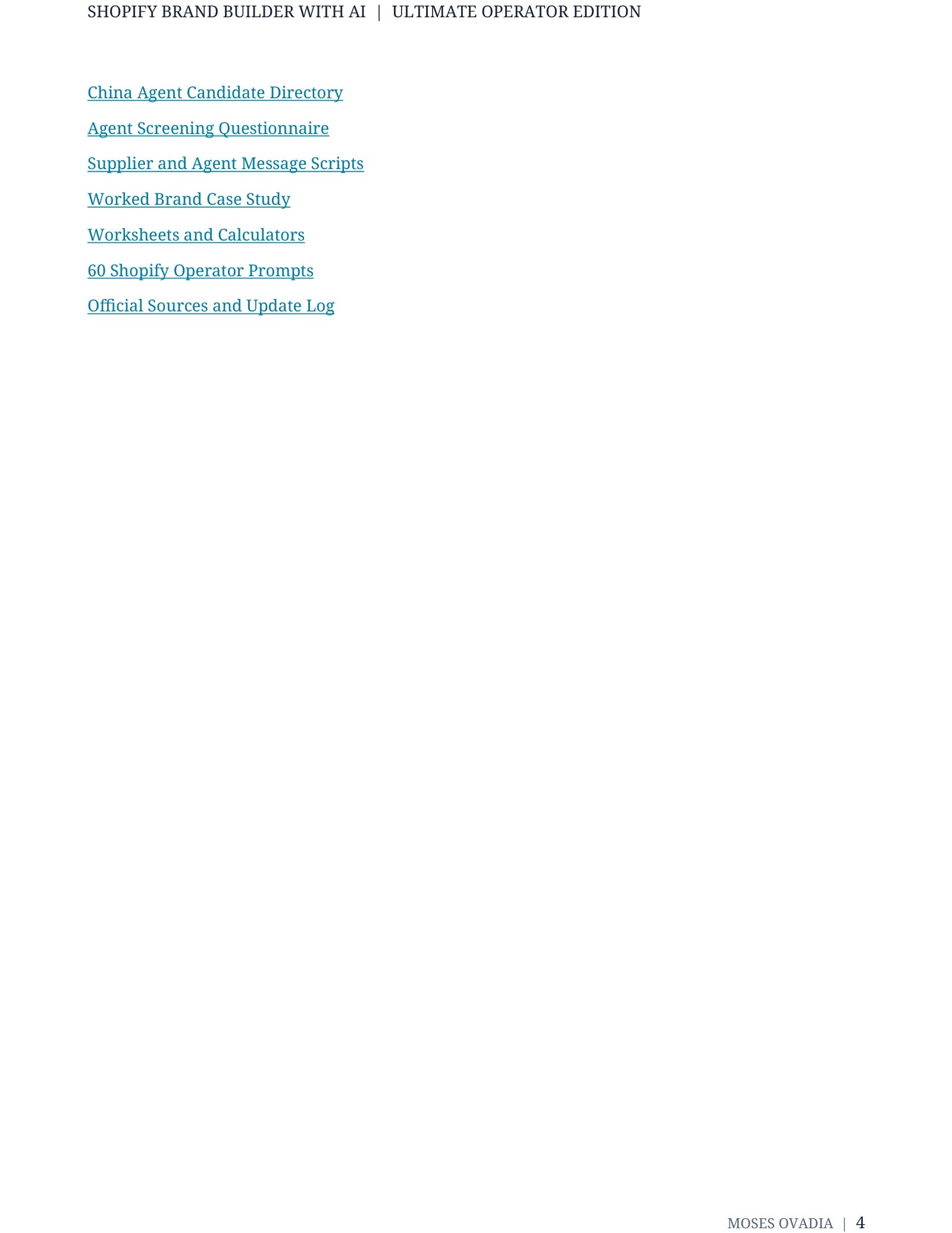 Shopify Brand Builder with AI — page 4