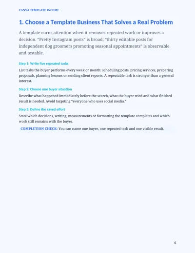 Canva Template Income — page 6