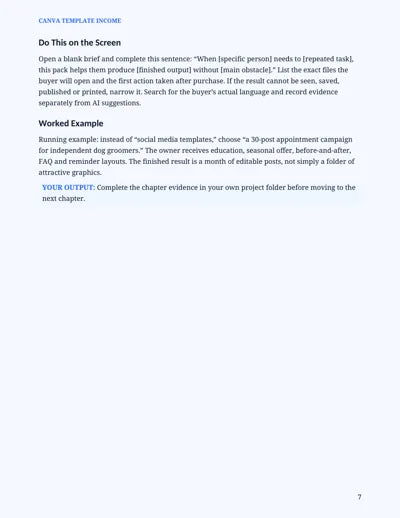 Canva Template Income — page 7