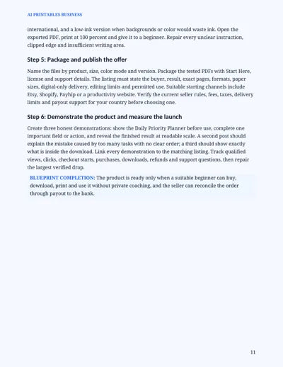 AI Printables Business — page 11