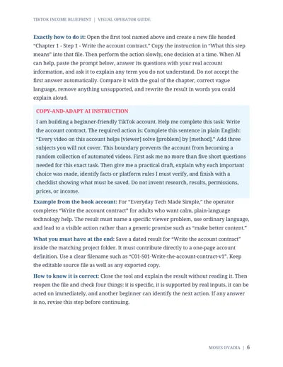 TikTok Income Blueprint — page 6