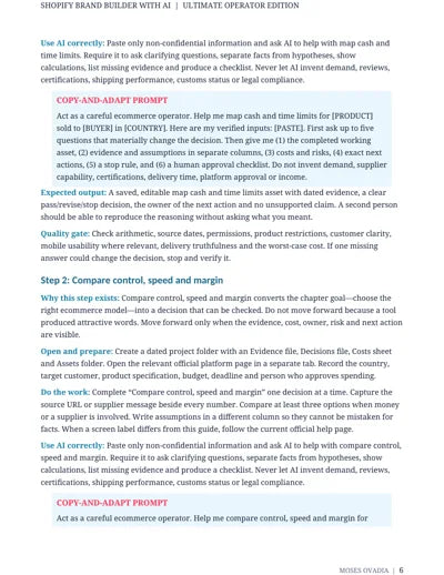 Shopify Brand Builder with AI — page 6
